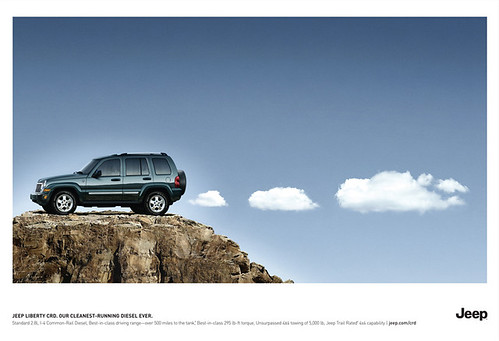 Jeep Liberty CRD Clouds Ad by lee.ekstrom