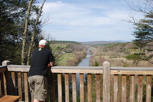 Tye River Overlook at James River State Park - learn why this river is in the history books!