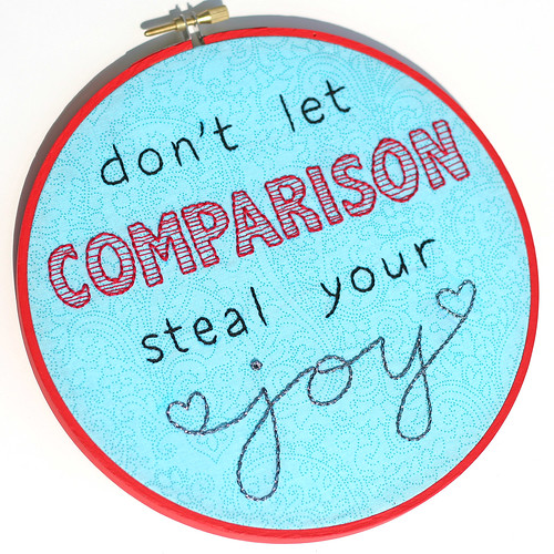 Comparison Embroidery