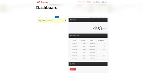 Dashboard - WP BoosterWP Booster