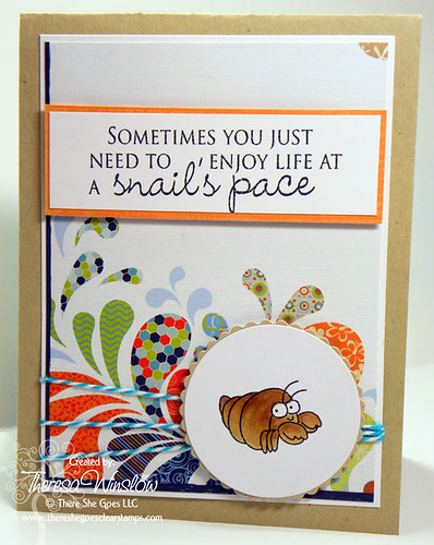 Beach Bum - There She Goes Clear Stamps