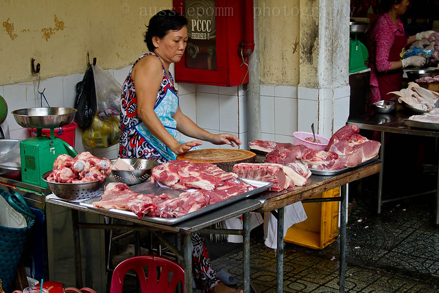 Ben Thanh Market Wet Market (meat)
