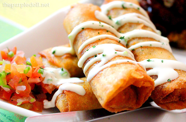 Beef Taco Spring Roll P280
