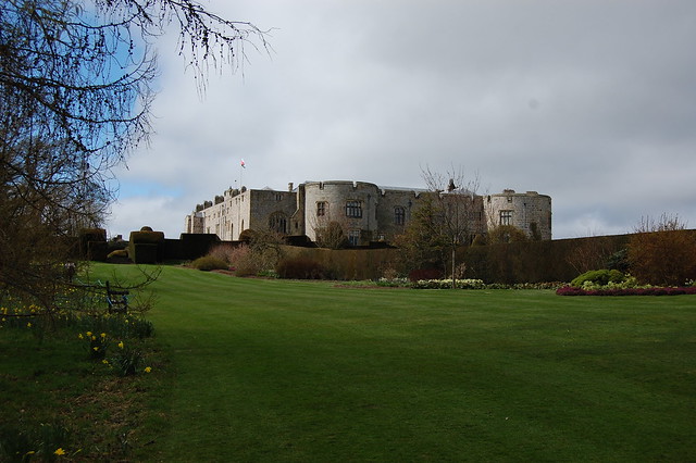 Chirk Castle, viewed from the gardens