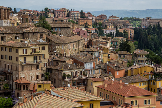 Streets of Perugia - Umbria, Italy