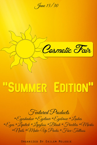 Cosmetic Fair Summer Edition by Ekilem Melodie - MONS