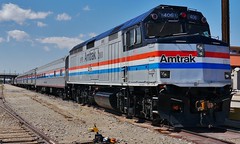 51113-11, The Amtrak Display Train at Albuquerque for National Train Day