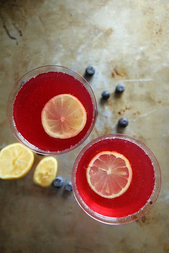 Blueberry Honey Vodka Lemonade