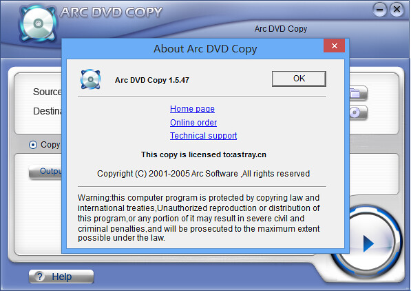 Arc DVD Copy 1.5.47
