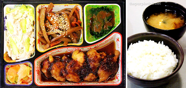 Chicken Teriyaki Bento (P240)