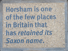Horsham - West Street - Narrative paving
