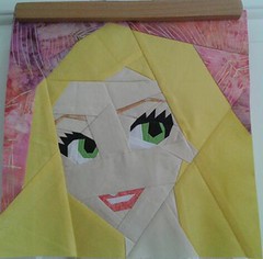 Paper Pieced Rapunzel
