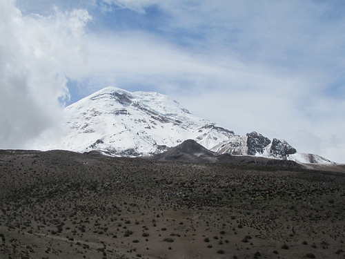Descente du volcan Chimborazo à vélo