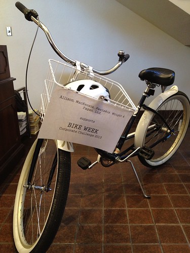 bike on display