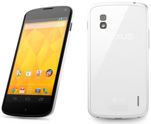 белый Nexus 4
