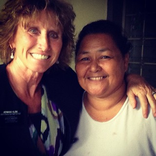 This humble wonderful women fed us today when we were starving! Our first and I'm certain the best Honduran meal - gracias Hermana :)