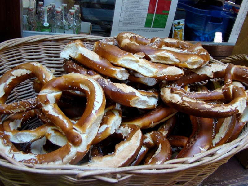 Giant pretzels