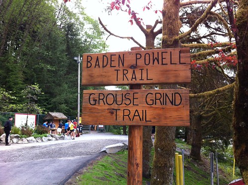 Start of the Grouse Grind (Vancouver, BC)