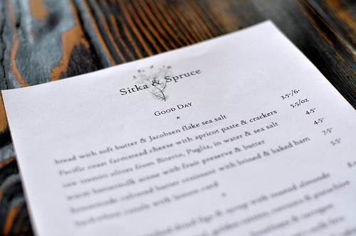 Sitka & Spruce - Capitol Hill - Seattle