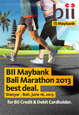 Maybank Bali Marathon 2013