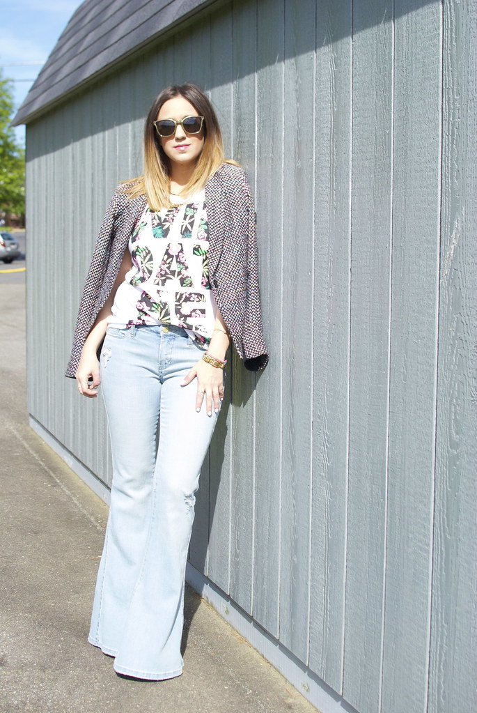 the perfect pair of flare jeans