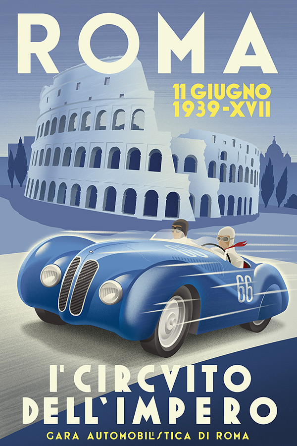 Vintage Automotive Posters 95