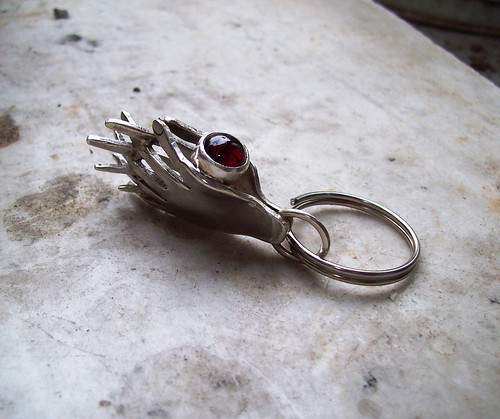 hands that heal  keychain by marco_magro