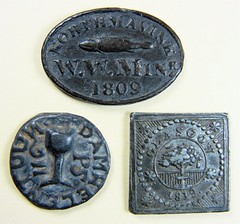Group of communion tokens