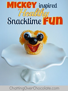 Mickey Mouse Inspired Healthy Snacktime Fun!