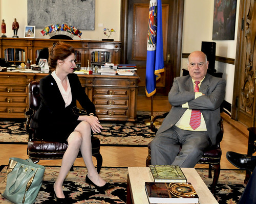 OAS Secretary General Receives President and CEO of the United Nations Association of Canada