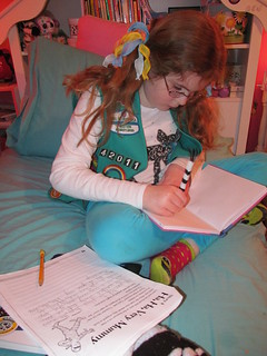 Zoe writing