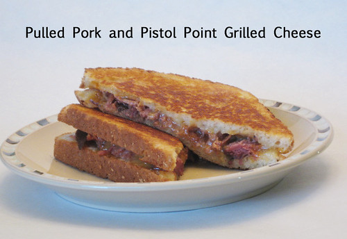 Pulled Pork and Pistol Point Grilled Cheese