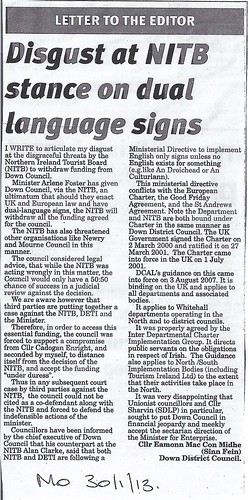 Jan 30 2013 NITB Stance on Language Signs0001 by CadoganEnright