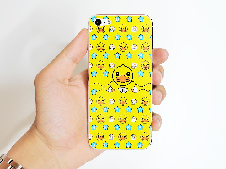 cute duck iphone sticker