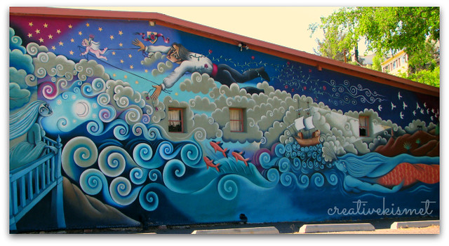 wall mural in Bisbee, Az