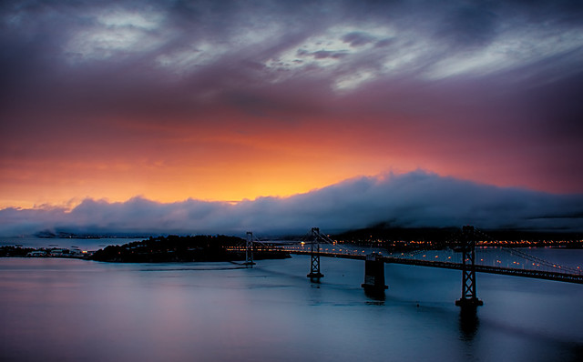 Sunrise, Bay Bridge