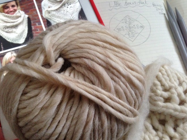 WIPs and books: Little bear's hat