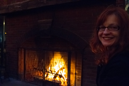 Laura and Warming Fire