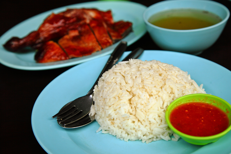 Roast-Duck-Rice-With-Soup