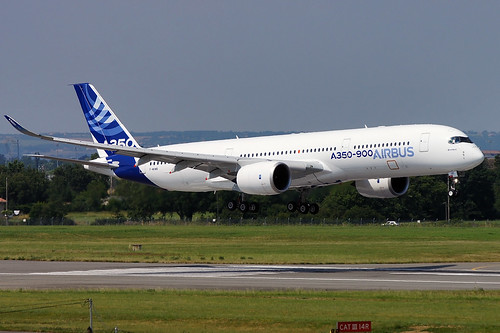 Airbus A350-941 - 10th flight by Curufinwe - David B.