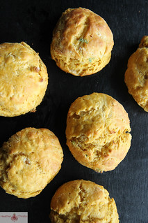 Sweet Potato and Green Onion Biscuits