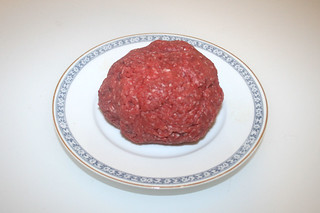06 - Zutat Rinderhackfleisch / Ingredient beef ground meat