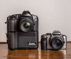 Kodak-Canon EOS-1n DCS 5c (1997) / Canon EOS-300D (2003)
