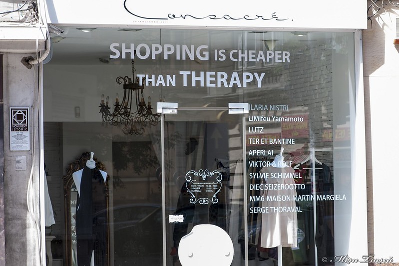 shopping in cheaper then therapy