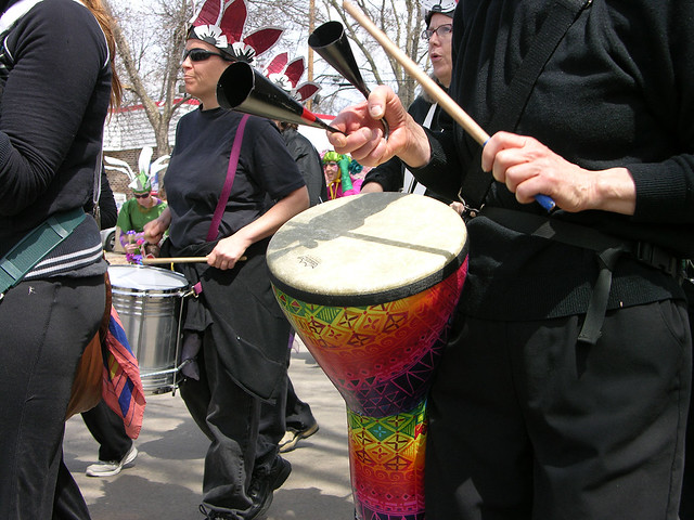 MayDay 2013 drumming 