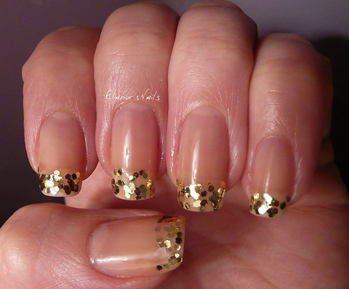 gold french tip 2