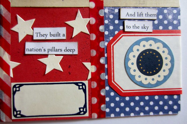 Red, White, & Blue Tiny Book 7