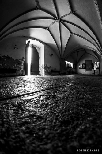 Light in the church by Zdenek Papes