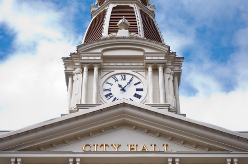 Main Street City Hall by Jeff.Hamm.Photography