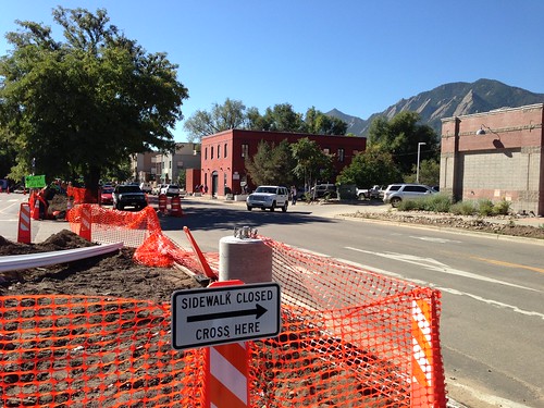 Post-flood repairs, Boulder